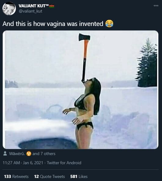 Valiant kut valiant_kut and this is how vagina was invented wãwërà. and others 1