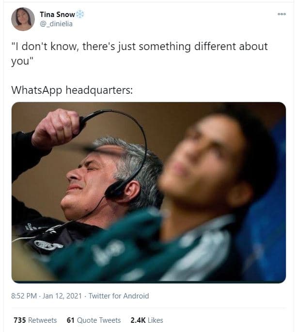 Tina snow _dinielia don't know there's just something different about you whatsa