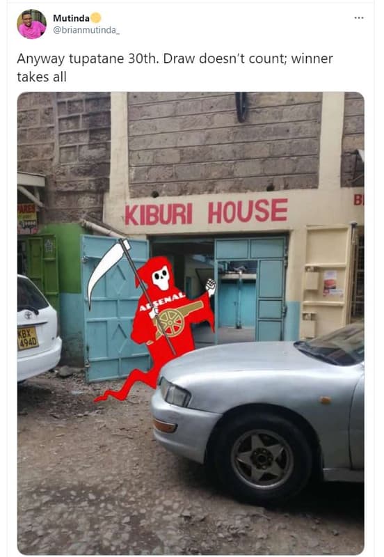 Mutinda brianmutinda anyway tupatane 3oth. draw doesn't count winner takes all k