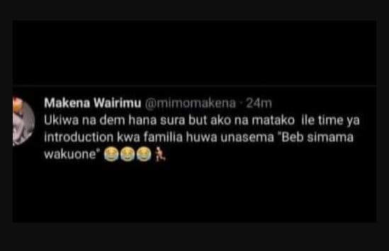 Makena walrlmu mlmnomakena 2am ukiwa na dem hana sura but ako na matako ile time