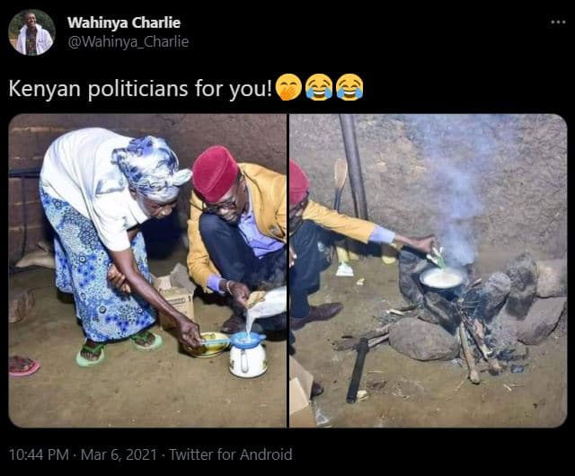 Wahinya charlie wahinya_charlie kenyan politicians for you! 10.44 pm mar 6, . tw