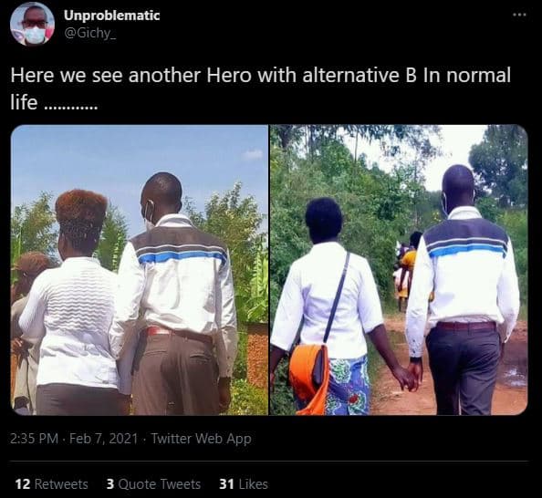 Unproblematic gichy _ here we see another hero with alternative b in normal life