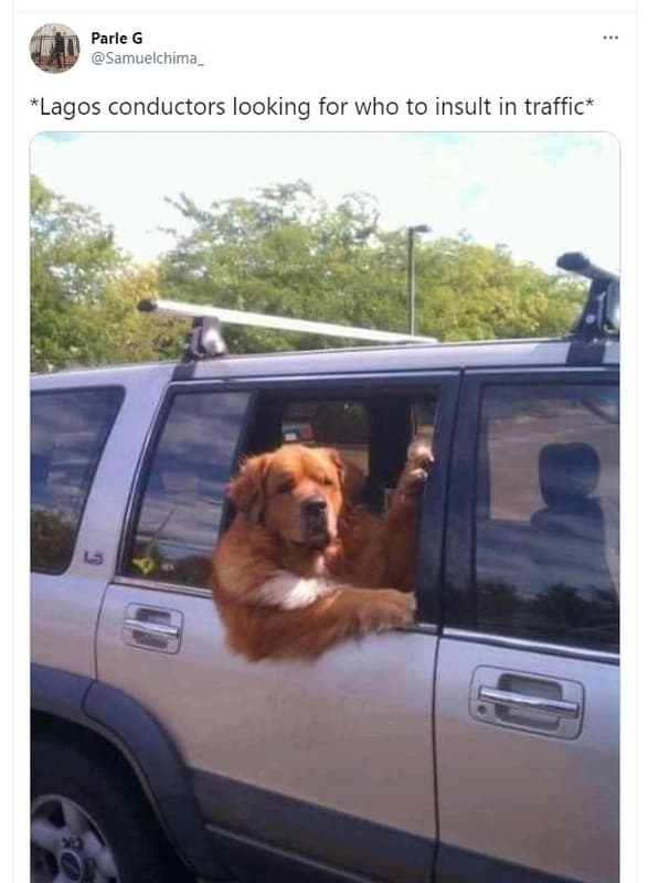 Parle g samuelchima lagos conductors looking for who to insult in traffic