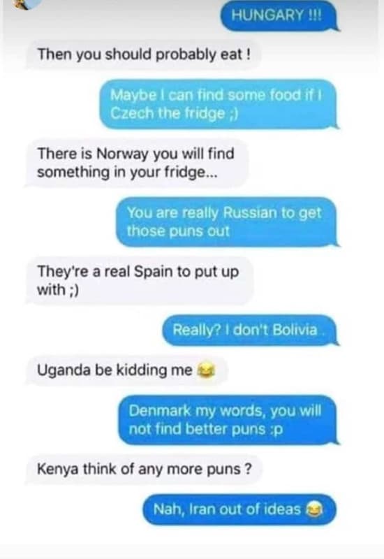 Hungary then you should probably eat ! maybe can find some food ifl gzechthe fri