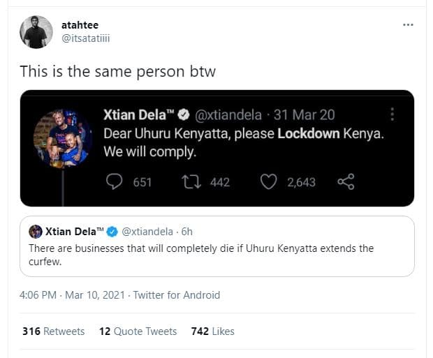 Atahtee itsatatiiii this is the same person btw xtian dela xtiandela 31 mar 20 d