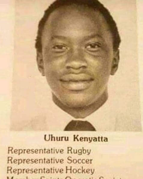 Uhuru kenyatta representative rugby representative soccer representative hockey