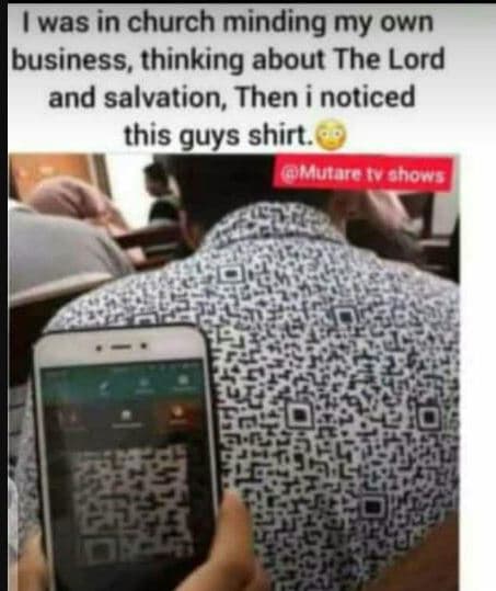 Was in church minding my own business, thinking about the lord and salvation, th