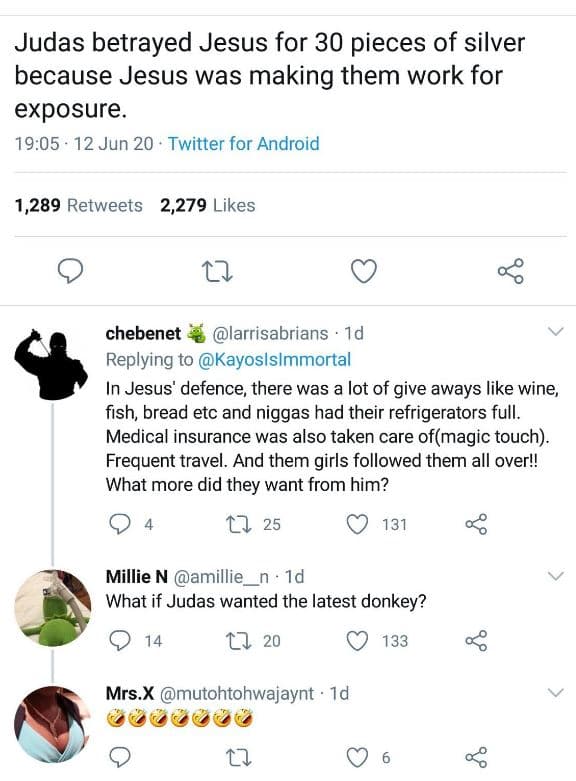 Judas betrayed jesus for 30 pieces of silver because jesus was making them work