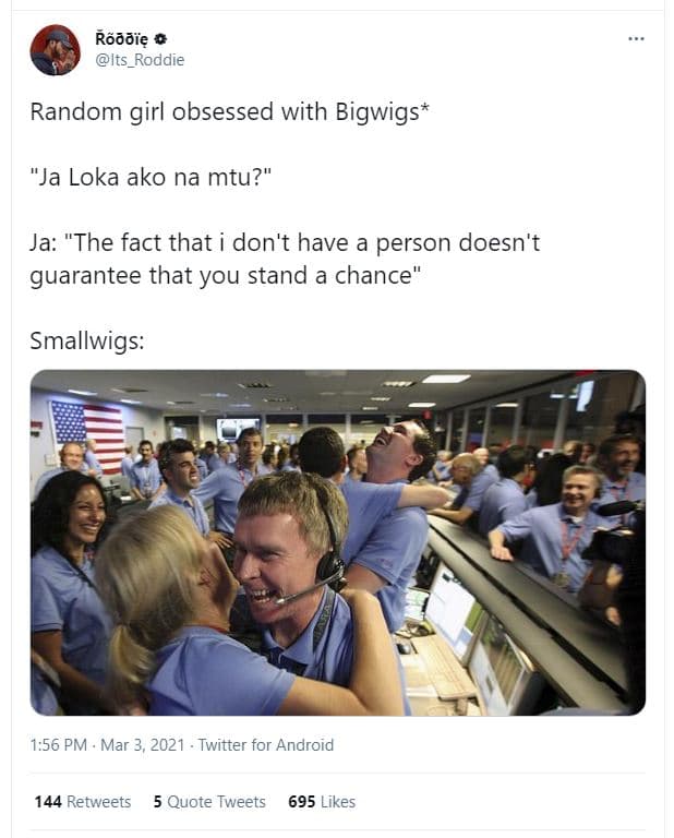 Kãjjię its_roddie random girl obsessed with bigwigs ja loka ako na mtu? ja the f