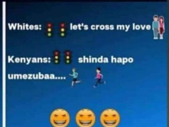 Whites lot's cross my love kenyans shinda hapo umezubaaseee