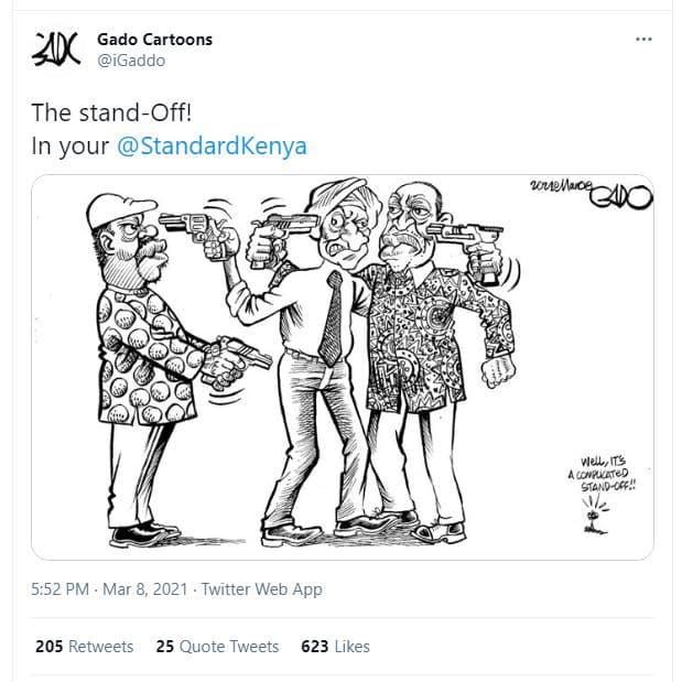 A0k gado cartoons igaddo the standoff! in your standardkenya ulbotcao vlell,its