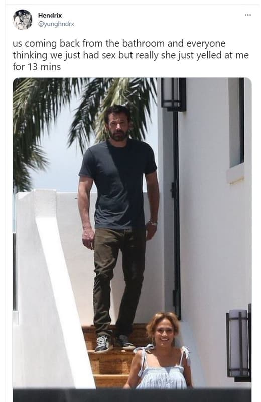 Hendrix yunghndrx us coming back from the bathroom and everyone thinking we just