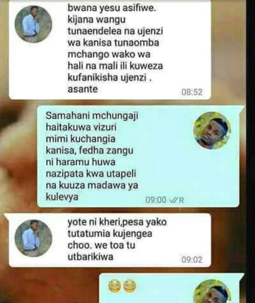 Bwana yesu asifiwe kijana wangu tunaendelea na ujenzi wa kanisa tunaomba mchango