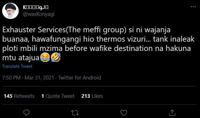 Kodddg0 waskonyagi exhauster servicesthe meffi group si ni wajanja buanaa, hawaf