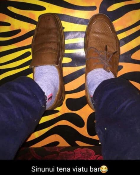 Sinunui tena viatu bar