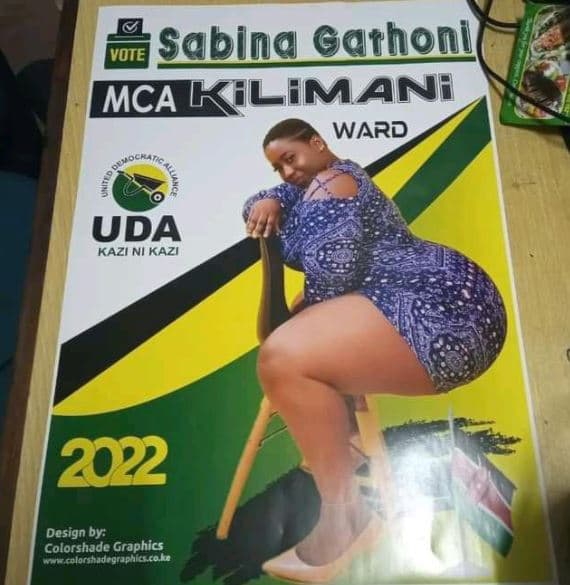 Vote sabina_cathoni mcakiliman ward uda kazi ni kazi 222 design by colorshade gr