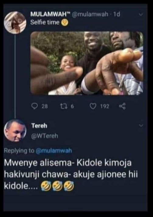 Mulamwah mulamwah id selfie time 0 28 q 6 192 tereh wtereh replying t0 mulamwah