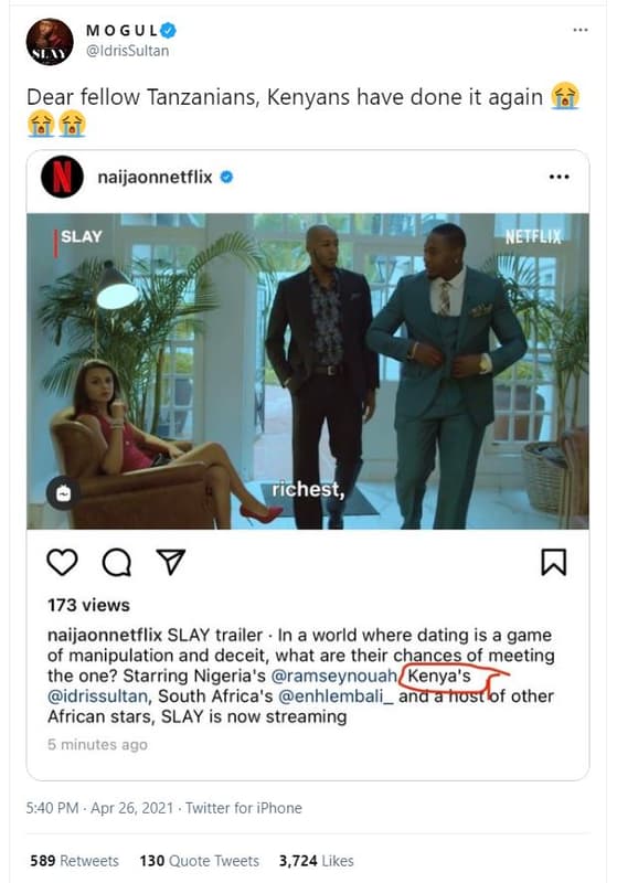 M0 g u l idrissultan dear fellow tanzanians kenyans have done it again 41 naijao