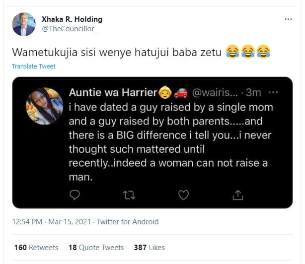 Xhaka r. holding thecouncillor wametukujia sisi wenye hatujui baba zetu translat