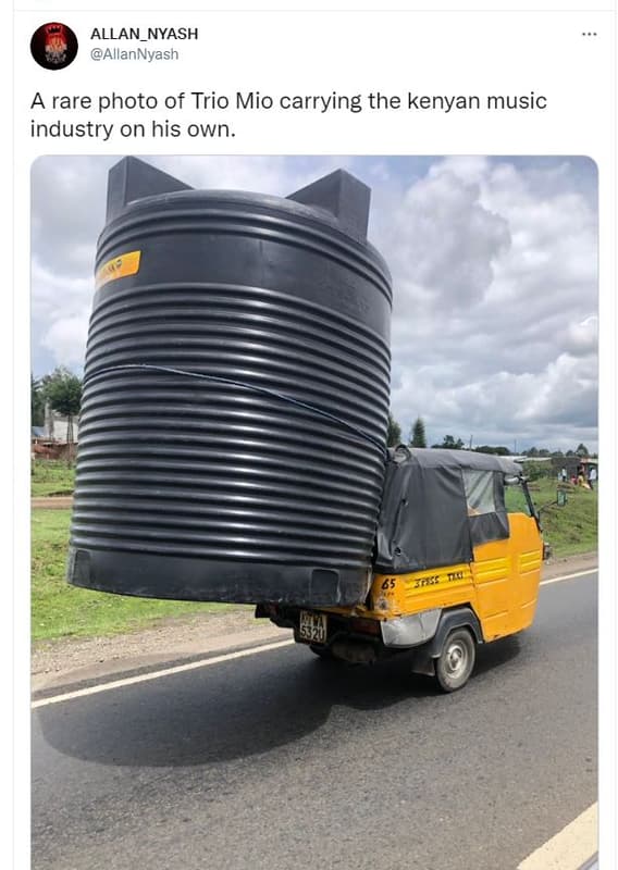 Allan_nyash allannyash a rare photo of trio mio carrying the kenyan music indust