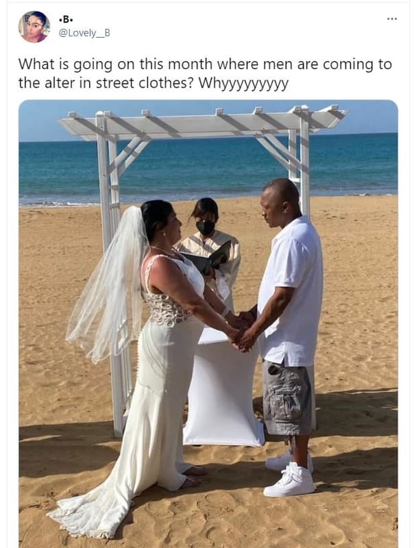 'b. lovely_b what is going on this month where men are coming to the alter in st