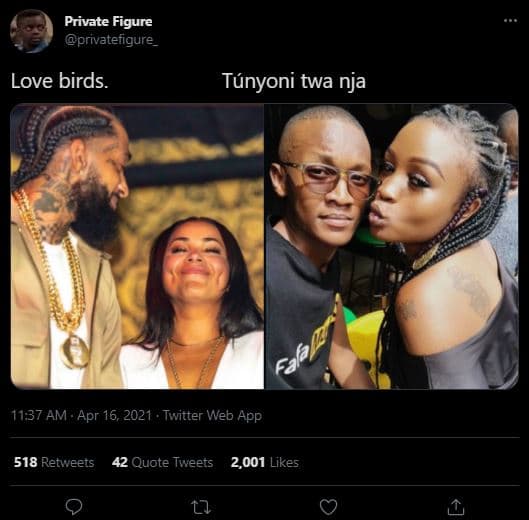 Private figure privatefigure love birds. tunyoni twa nja 11,37 am apr 16, twitte