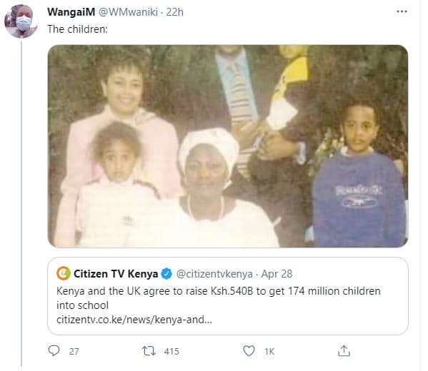 Wangaim wmwaniki . 22h the children citizen tv kenya citizentvkenya . apr 28 ken