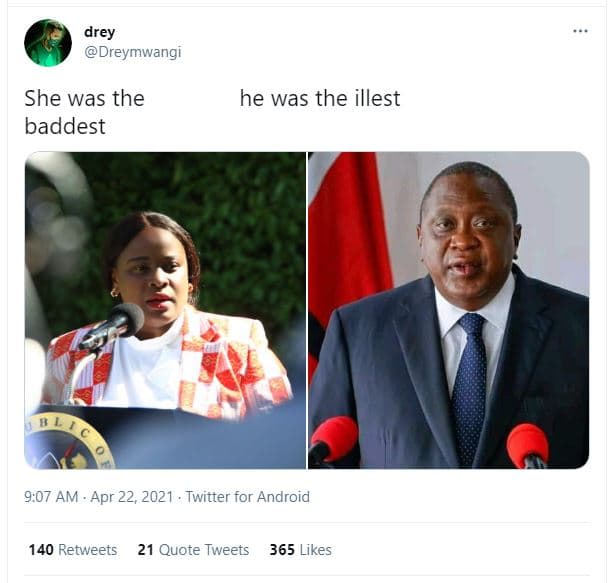 Drey dreymwangi she was the baddest he was the illest 9.07 am . apr 22, twitter