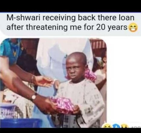 Mshwari receiving back there loan after threatening me for 20 years