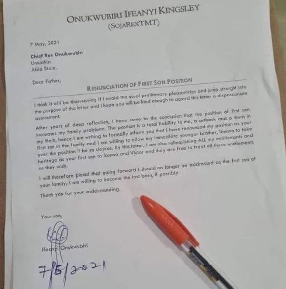 Ifeanyi kingsley onukwubiri sojarextmt may chiel rer onukwubirı umvphu abla 310i