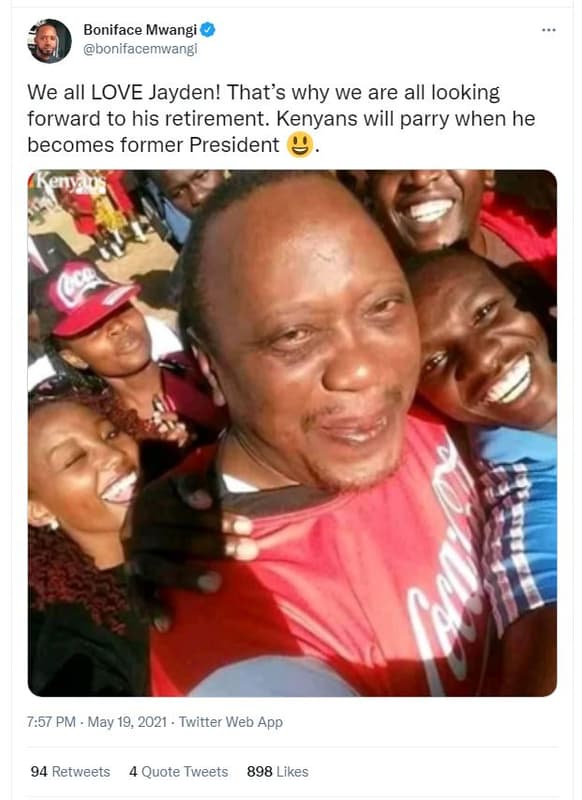 Boniface mwangi bonifacemwangi we all love jayden! that's why we are all looking