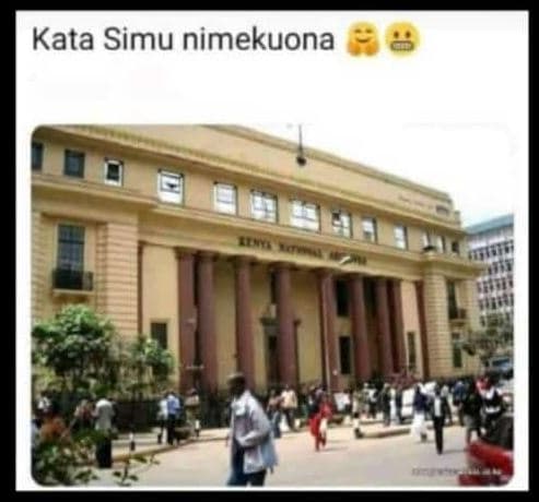 Kata simu nimekuona