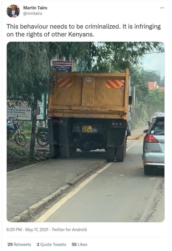 Martin tairo mmtairo this behaviour needs to be criminalized. it is infringing o