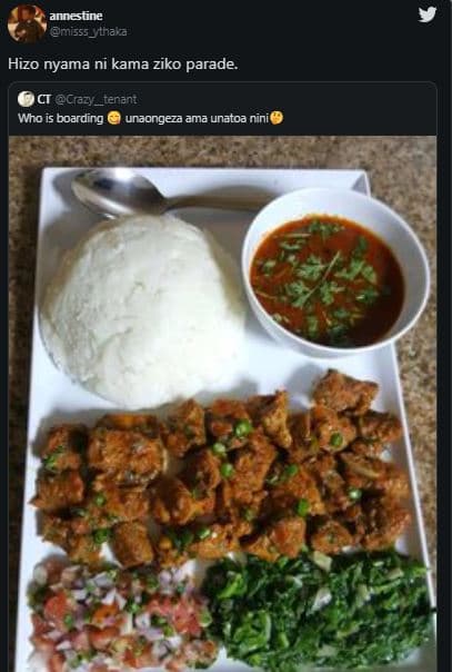 Annestine miisss__thaka hizo nyama ni kama ziko parade. ct crazy_tenant who boar