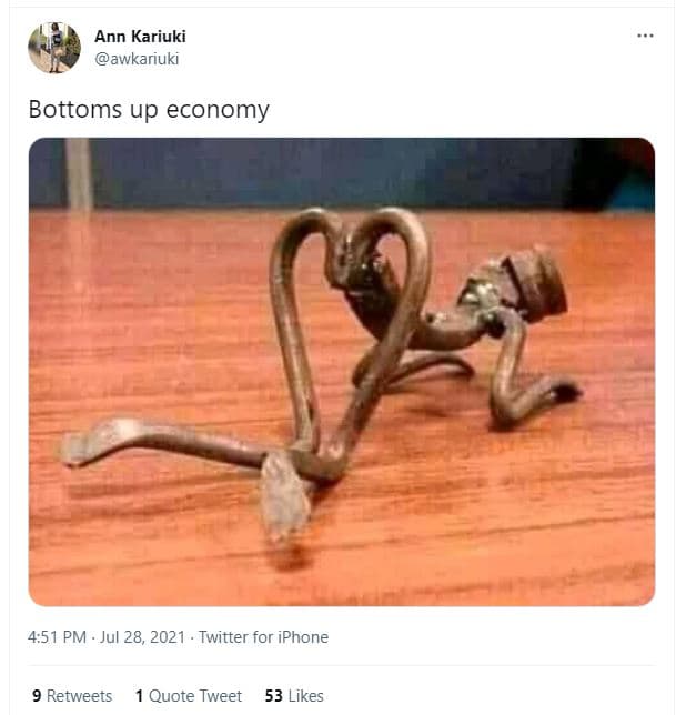 Ann kariuki awkariuki bottoms up economy 4.51 pm jul 28, twitter for iphone 9 re