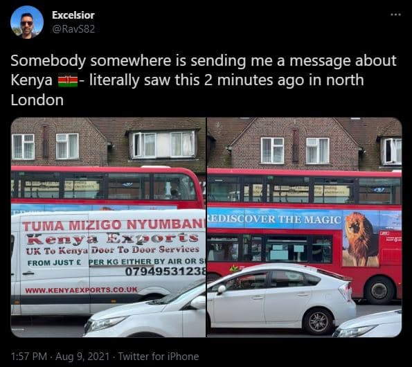 Excelsior ravs82 somebody somewhere is sending me a message about kenya literall