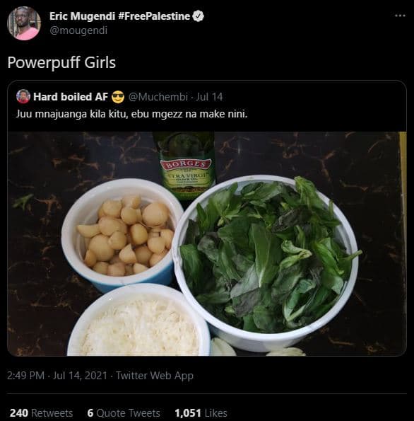 Eric mugendi freepalestine mougendi powerpuff girls hard boiled af muchembi . ju