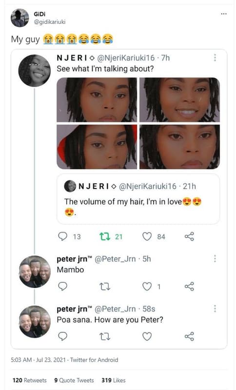 Gidi gidikariuki my guy fàfèfè' njeri njerikariuki16 7h see what i'm talking abo