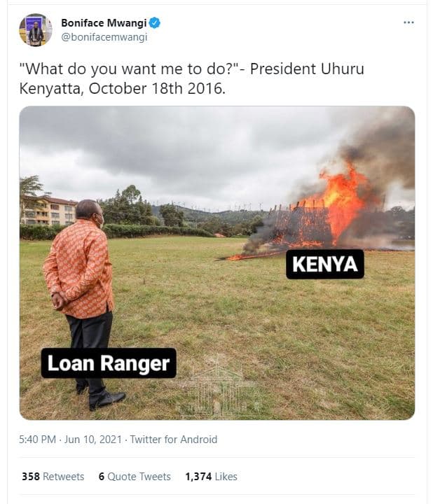Boniface mwangi bonifacemwangi 'what do you want me to do? president uhuru kenya