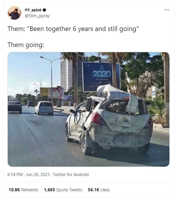 _saint slim_jayray them 'been together 6 years and still going them going 6.14 p