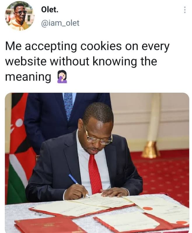 Olet. iam_olet me accepting cookies on every website without knowing the meaning