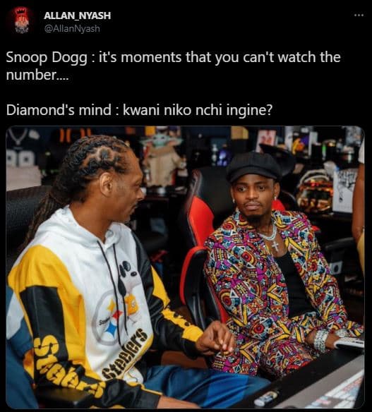 Allan_nyash allannyash snoop dogg it's moments that you can't watch the number.