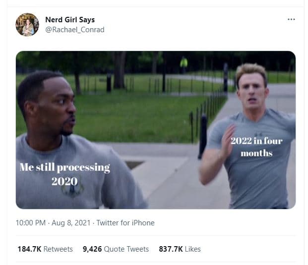 Nerd girl says rachael_conrad in four months me still processing 10.00 pm aug 8,