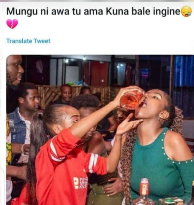Mungu ni awa tu ama kuna bale ingine translate tweet 2