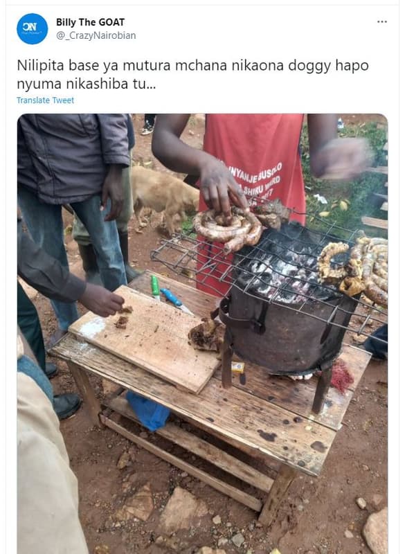 On billy7 the goat crazynairobian nilipita base ya mutura mchana nikaona doggy h