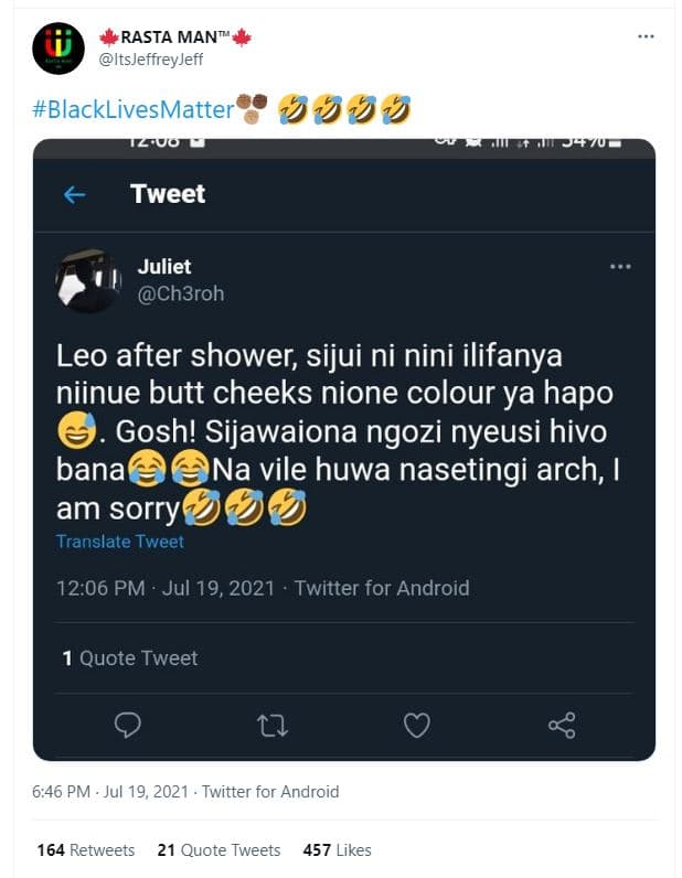 Rasta man itsjeffreyjeff blacklivesmatter zqjo 33u9 tweet juliet ch3roh leo afte