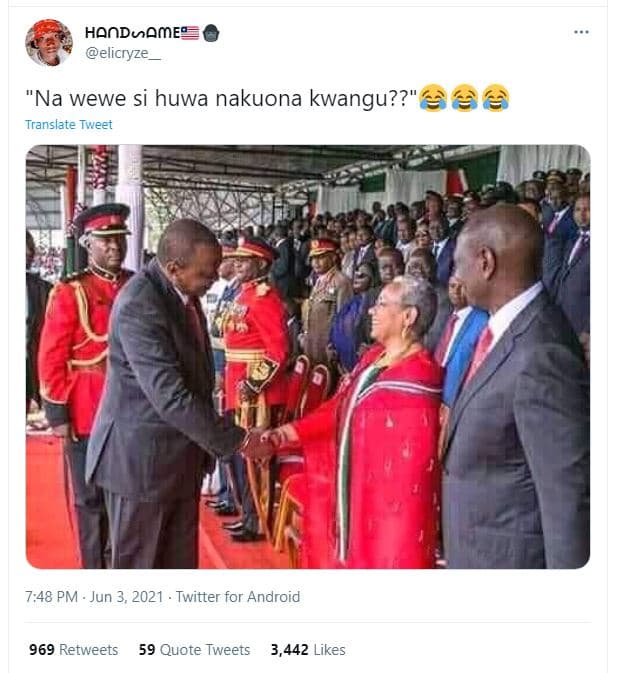 Hondjnme elicryze na wewe si huwa nakuona kwangu?? translate tweet 7,48 pm jun 3