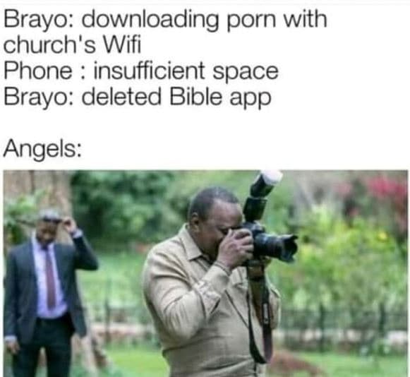 Brayo downloading porn with church's wifi phone insufficient space brayo deleted