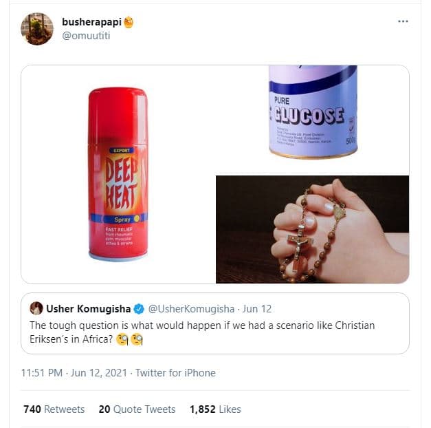 Busherapapi omuutiti pure i4ucose des kbat spray fstaglial usher komugisha usher