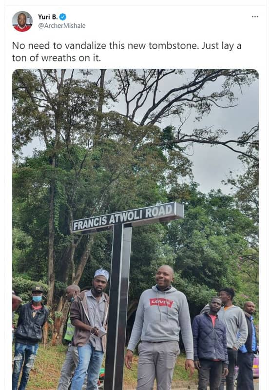 Yuri b. archermishale no need to vandalize this new tombstone just lay a ton of